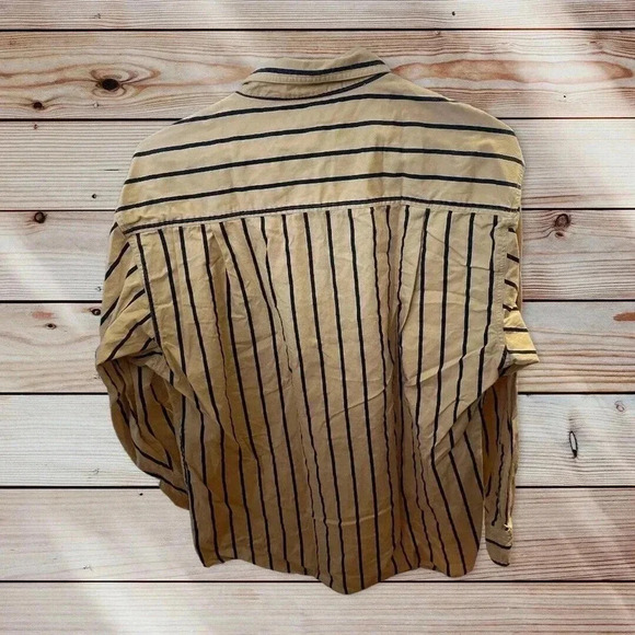 BUGLE BOY CO SIZE LARGE GOLDEN YELLOW WITH BLACK STRIPES - Picture 3 of 3